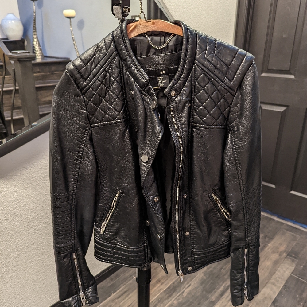 Leather jacket